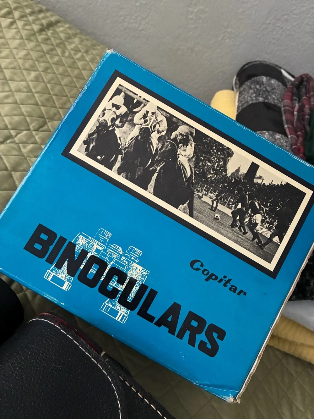 Vintage Copitar 10x50 ZCF Triple Tested Binoculars w/ Original Case & Blue Box